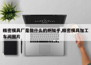 精密模具厂是做什么的啊知乎,精密模具加工车间图片