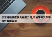 宁波建新精密模具有限公司,宁波建新汽车零部件有限公司